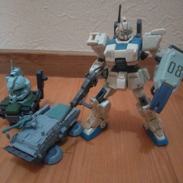 ガンダム EZ-8 ホバートラック 胸像 バストアップモデル セット