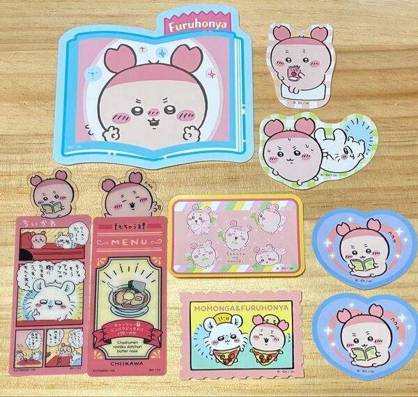 ちいかわ ダイカットステッカー ブックマーク カニ 古本屋