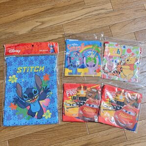 ディズニー 巾着袋 5点セット