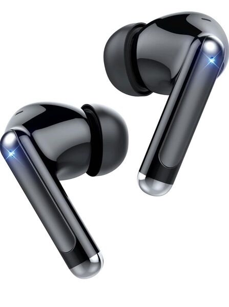 ワイヤレスイヤホン Bluetooth5.4 ENCノイズキャンセリング ハンズフリー通話 iPhone/Android 適用