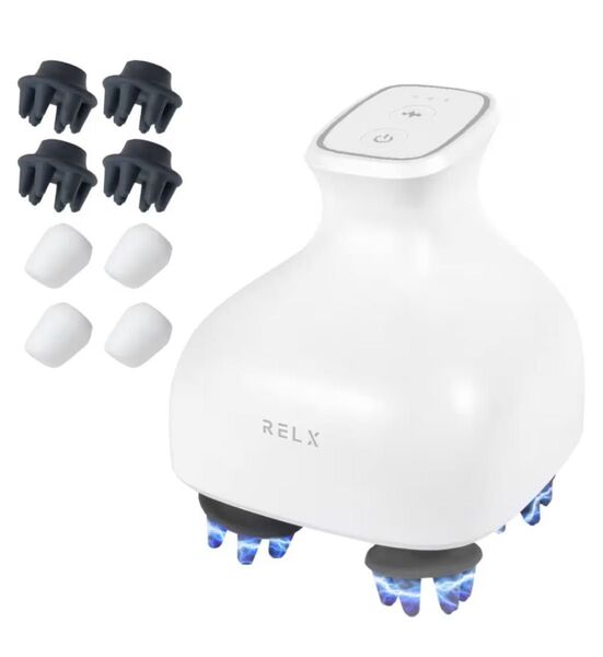 RELX EMS ヘッドスパ IPX7防水