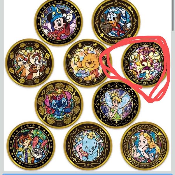 ディズニー 金バッジ 24金メッキ ミッキー ドナルド デイジー ミニー グーフィー プルート バッチ