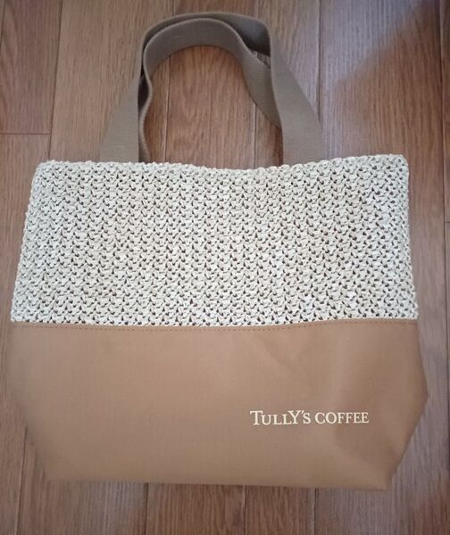 タリーズコーヒー SummerCoffeeBag 茶色 トートバッグ