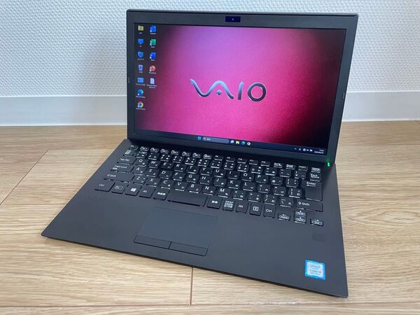 VAIO FHD液晶 Windows11 Core i5-8250U 8GB m.2 SSD256GB Webカメラ Office