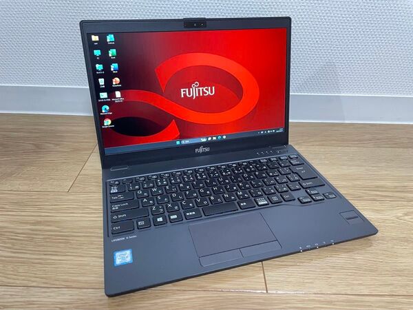 【美品】FUJITSU LIFEBOOK FHD液晶 Core i5-8350U 8GB m.2 SSD 256GB Office