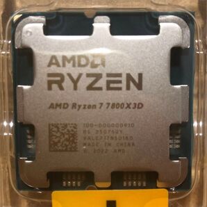 新品未使用 AMD Ryzen7 7800X3D バルク品 CPU