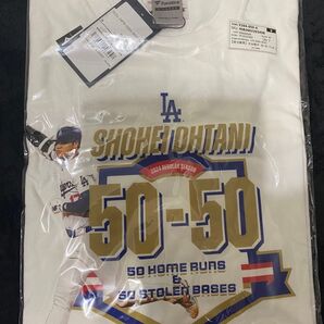 大谷翔平 50-50記念Tシャツ XLサイズ 新品未使用