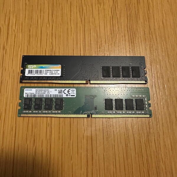 8GB×2 DDR4-2666 メモリセット|SAMSUNG & SP