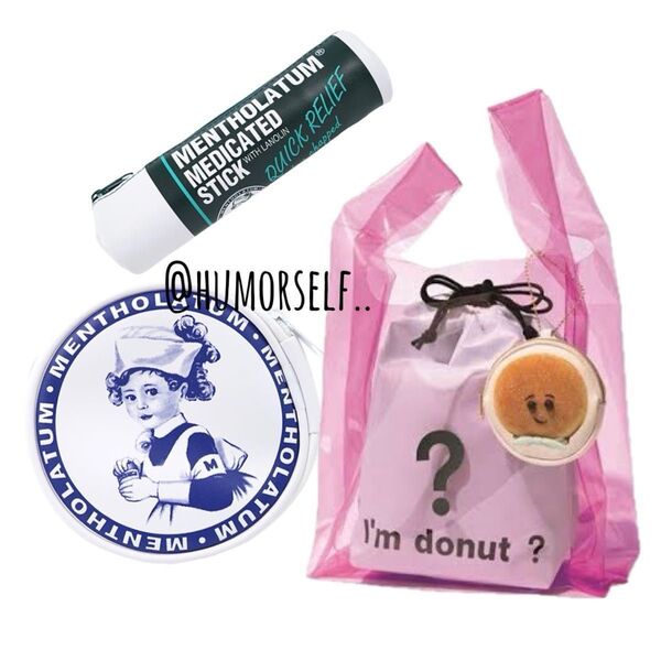 クリアトート/ポーチ 付録 まとめ I'm donut? 、メンソレータム ※説明文必読