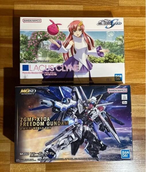 ガンプラ MGSD フリーダムガンダム フィギュアライズ ラクス・クライン 機動戦士ガンダムSEED プラモデル 未組立