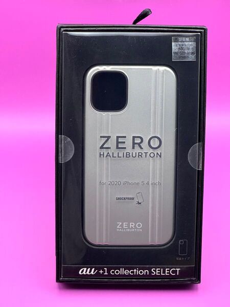 ★正規品★ゼロハリバートンiphone12mini用ケース/シルバー 未開封