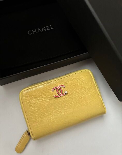 シャネル CHANEL コインケース カードケース カメリア 財布