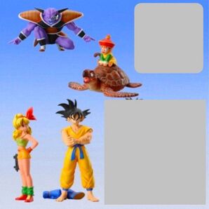 【内袋未開封】【レア】ドラゴンボール 謎の異星人戦士編 HG シリーズ ミニフィギュア 4体セット