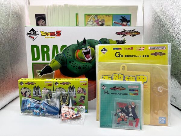 一番くじ ドラゴンボール VSオムニバスCROSS ラストワン賞 セル (爆発時) フィギュア と 下位賞 セット