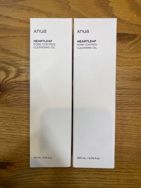 Anua Heartleaf Pore Control Cleansing Oil アヌア ドクダミ クレンジング オイル 2本