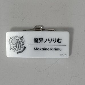 魔界ノりりむ ネームバッジ にじさんじ にじフェス