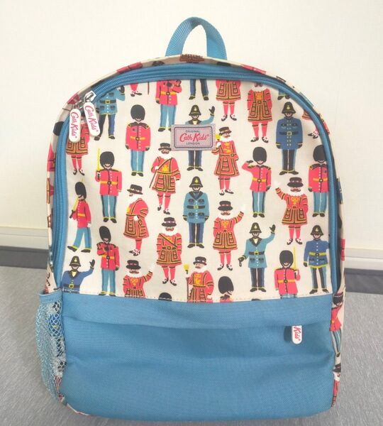 【美品】Cath Kidston キャスキッドソン リュックサック バックパック PVC 総柄
