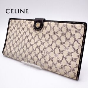 美品 CELINE セリーヌ マカダム ヴィンテージ 長財布