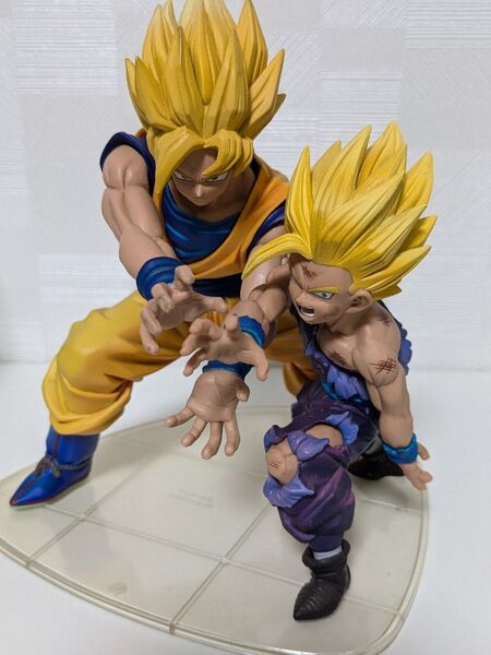 ドラゴンボール ドラマティックショーケース 親子かめはめ波 フィギュア 孫悟空 孫悟飯