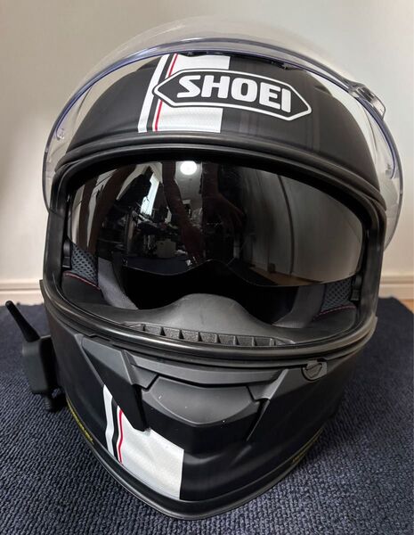 SHOEI GT-AIR2 TC-5 バイクヘルメット マットブラック/レッド Lサイズ