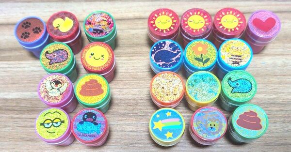 おもちゃ はんこ スタンプ 22個セット 子供 ミニオン ピングー 他