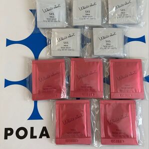POLA ホワイトショットフェイシャルセラム 0.8ml×50包とSXS50包