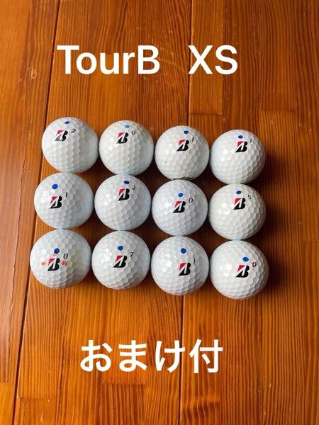 ゴルフボール TOUR B XS 12球 おまけ付
