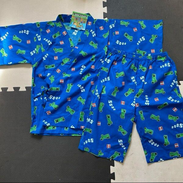 今日発送可能 新品 マインクラフト 甚平 男の子 パジャマ
