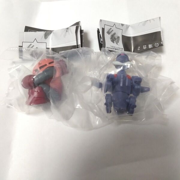 機動戦士ガンダム まちぼうけ ガンダムの場合 シャア専用ズゴック バクゥ 2点セット