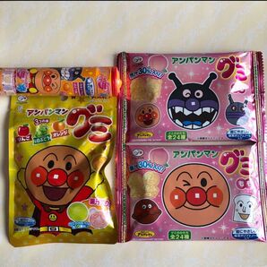 アンパンマン お菓子 詰め合わせ ギフト プレゼント ラムネ グミ 4個 お試し