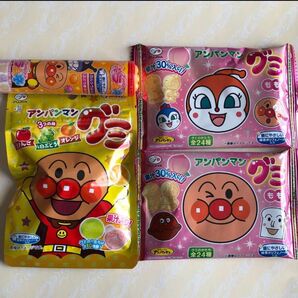 お菓子詰め合わせ グミ ラムネ アンパンマン 4個 プレゼント ギフト