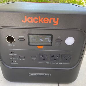 美品 Jackery ポータブル電源 2000 New 2042Wh 大容量