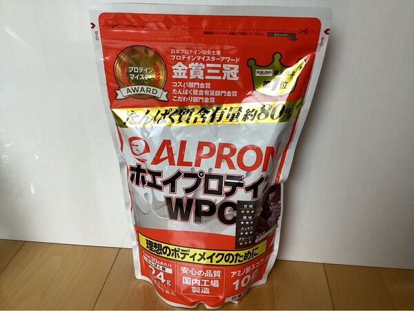 ALPRON ホエイプロテイン WPC 900g アルプロン
