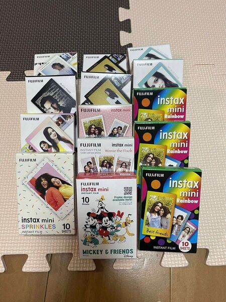 FUJIFILM instax mini フィルム チェキ 14箱セット