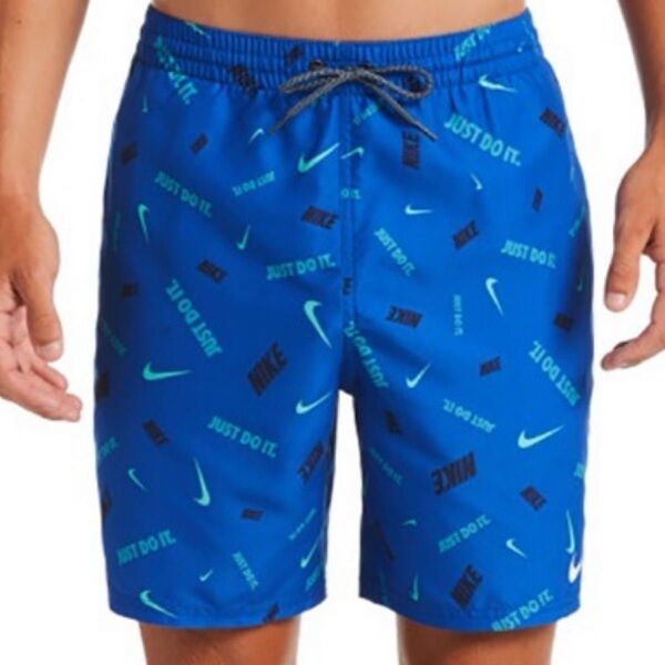 新品 ナイキ Nike メンズ XLサイズ 水着 青色 スイムパンツ 男性用 水陸両用 ショートパンツ パンツ ブルー