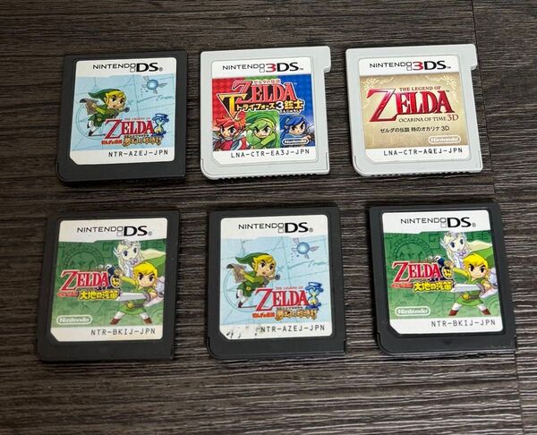 DS 3DS ソフトのみ ゼルダの伝説 6本セット