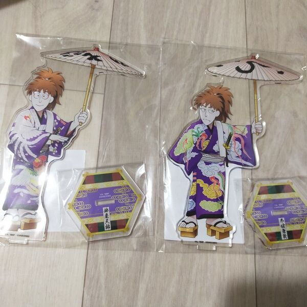 2点セット 5年生 アクスタ 忍たま乱太郎 極楽湯 コラボ かぶく忍術学園 極楽温泉の段 アクリルスタンド 松竹監修