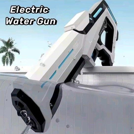 電動水鉄砲 水遊び 水鉄砲 レジャー 海水浴 キャンプに使える