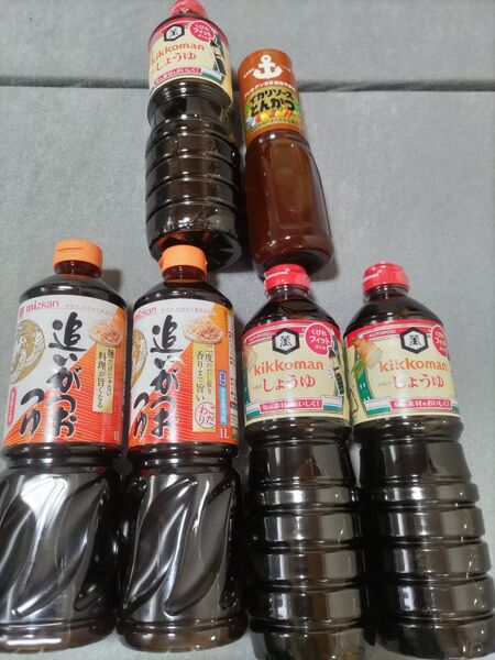 調味料 まとめ売り キッコーマン しょうゆ 追いがつおつゆ イカリソース 焼きさけあらほぐし だしの素 マヨネーズ