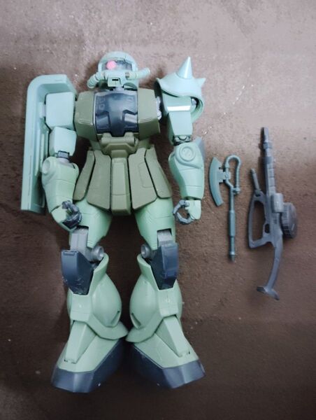 量産型ザク MG 完成品 ガンプラ ガンダム MS-06F-2 マスターグレード ジャンク 1/100 改造素材 カスタムパーツ