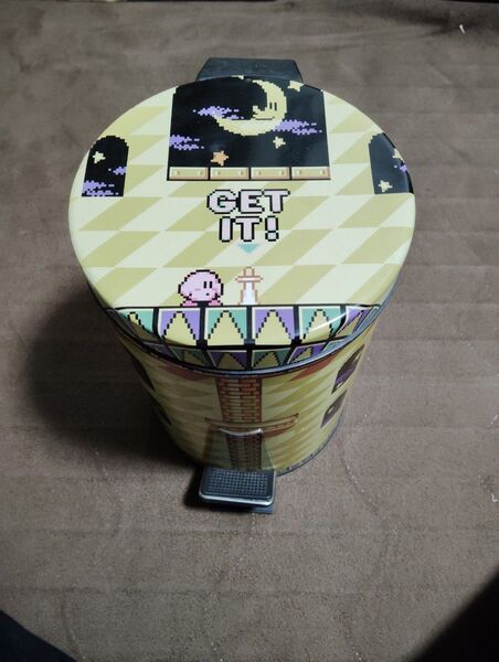 星のカービィ ダストボックス 蓋付き VSメタナイト 夢の泉の物語 名場面 名シーン ゴミ箱