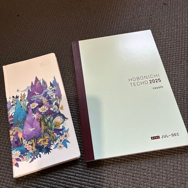 ほぼ日手帳 2025 cousin auecJUL〜weeks spring〜の2点セット