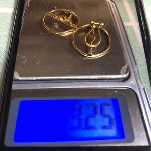 K18 ピアス スクラップ 3,25g