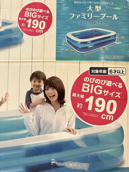 DOSHISYA(ドウシシャ)大型ファミリープール 190cm