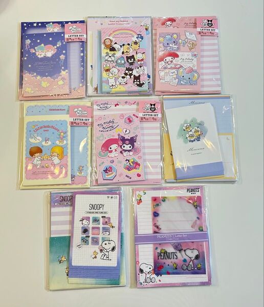 キャラクターバラレターセット10セット詰め合わせ