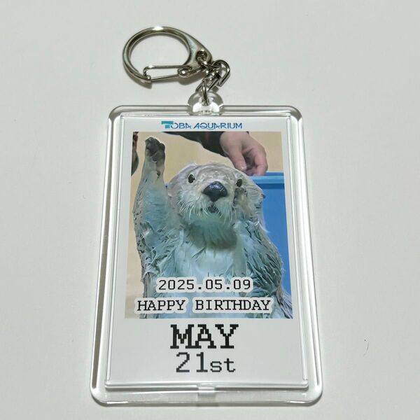 鳥羽水族館 ラッコ メイちゃん キーホルダー 誕生日 バースデー グッズ