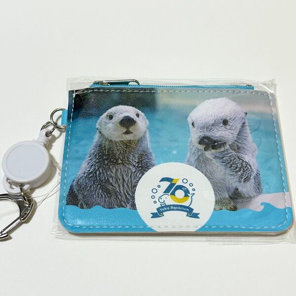 新品 鳥羽水族館 ラッコ メイちゃん キラちゃん パスケース グッズ