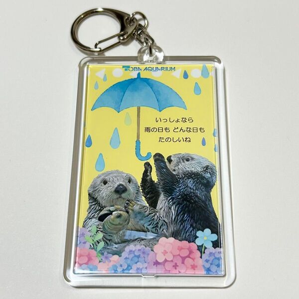 新品 鳥羽水族館 ラッコ メイちゃん キラちゃん グッズ キーホルダー 梅雨限定