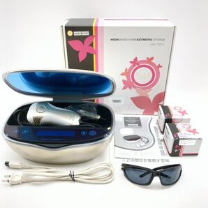 ケノン ke-non 脱毛器 ver.8.0 NIPL-2080 カートリッジ3個付き眉毛脱毛器付き
