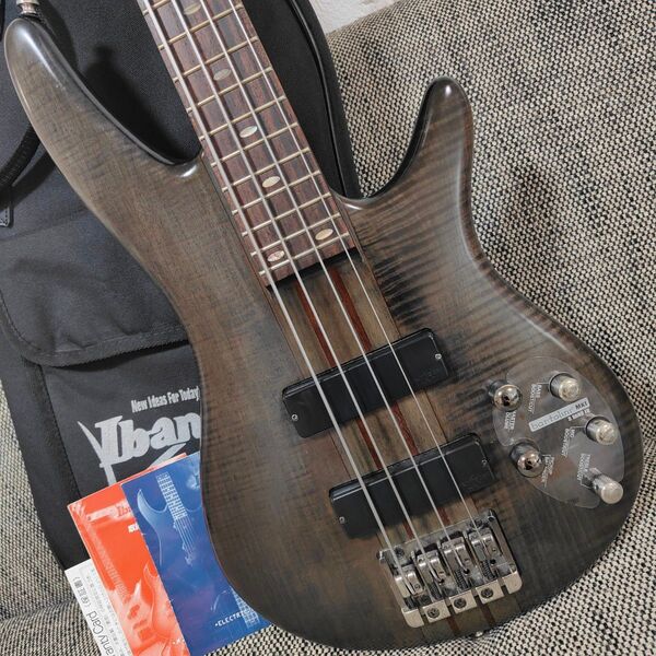 Ibanez SR900FM スルーネック アイバニーズ バルトリーニPU エレキベース